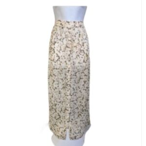 Compagnie Internationale Express Vintage Button Maxi Skirt S Whimsical Cottageco